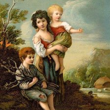 Схема вышивки «copii»