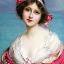 Схема вышивки «dame»