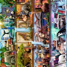 Схема вышивки «ЭЙМИ СТЮАРТ. УДИВИТЕЛЬНОЕ ЦАРСТВО ЖИВОТНЫХ»