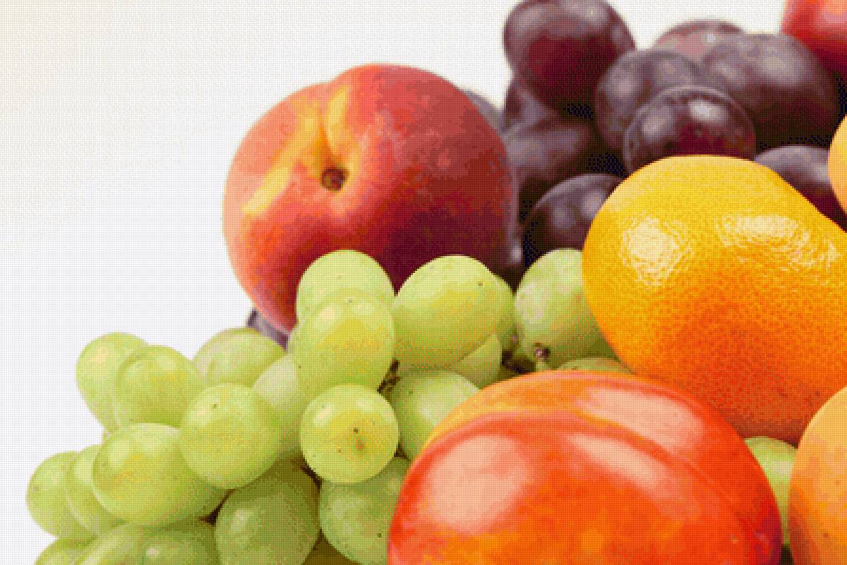фруктовый натрморт - фрукты, натюрморт, ягоды - предпросмотр