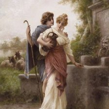 Схема вышивки «El pastor»