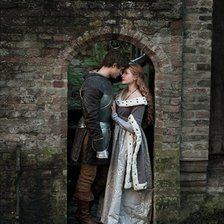 La pareja en la puerta