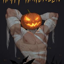 Схема вышивки «Секси-Тыква»