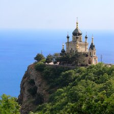 Схема вышивки «Форосская церковь»