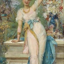 Схема вышивки «Frühling»