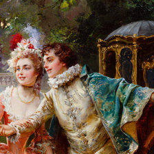 Схема вышивки «Der Prinz»