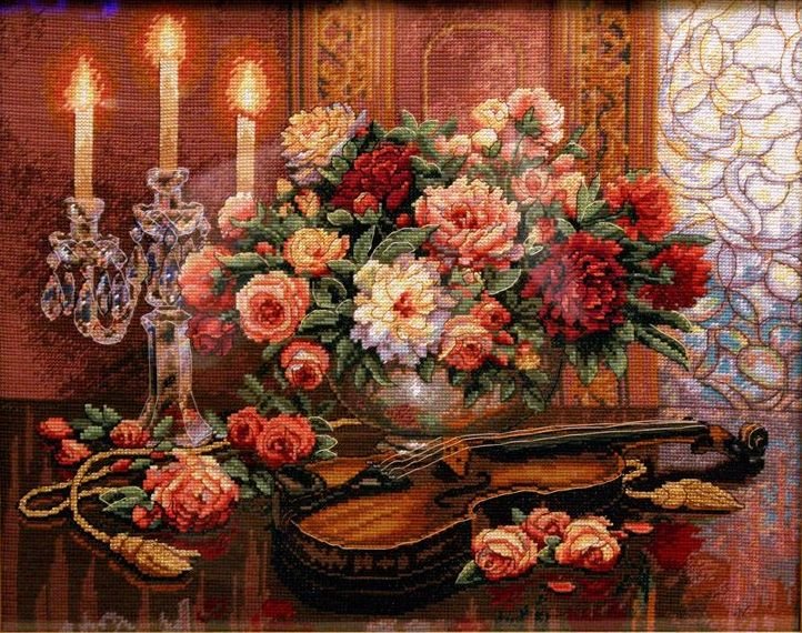 РОМАНТИЧЕСКИЙ БУКЕТ - скрипка - оригинал