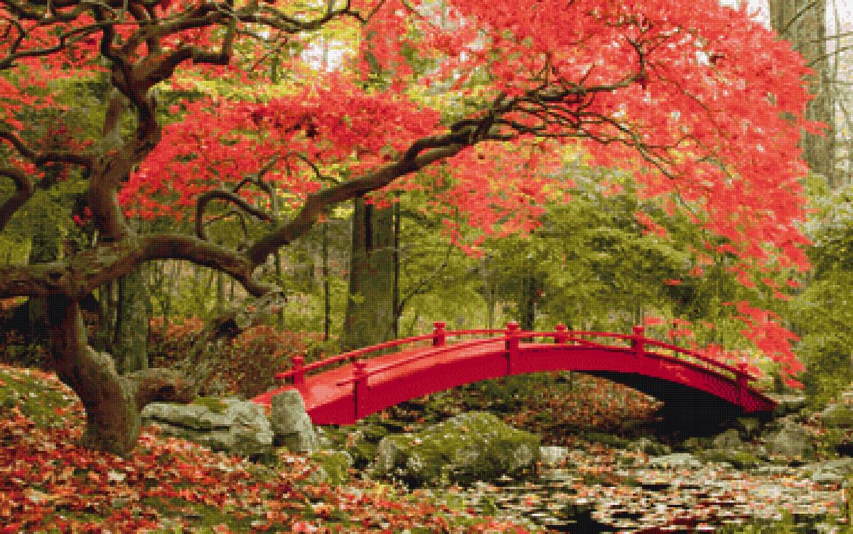 Мост в парке - denecs - предпросмотр