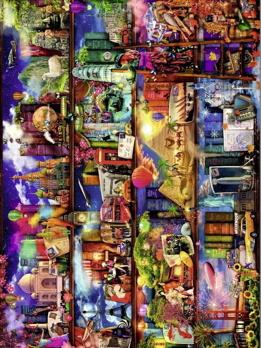 ЭЙМИ СТЮАРТ. ПУТЕШЕСТВУЯ ПО МИРУ - картины - оригинал