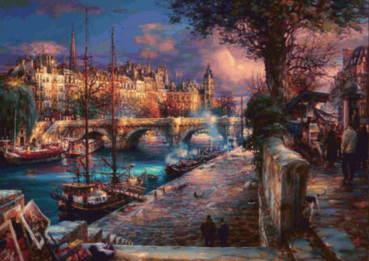 ЦАО ЮН. БЕРЕГА СЕНЫ - пейзажи - предпросмотр