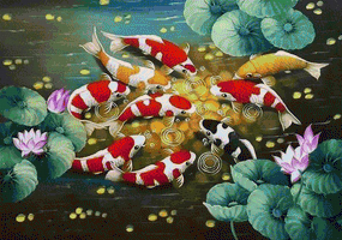 Lucky Koi Fish - fish - предпросмотр