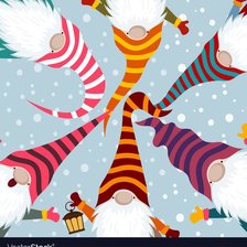 Схема вышивки «duendecillos varios»