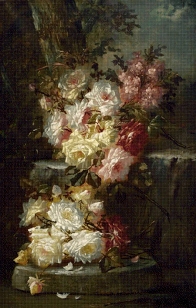 Розы - картина - предпросмотр