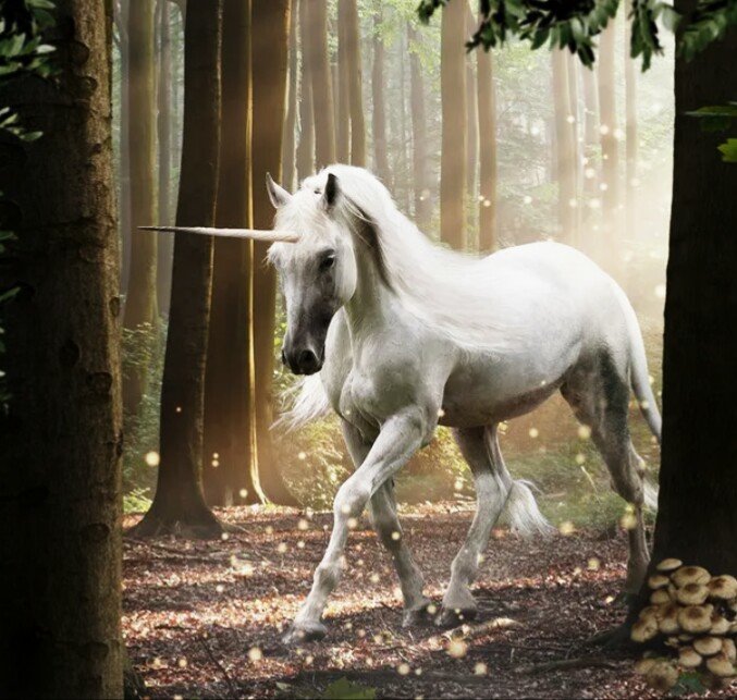 Единорог - сказка - оригинал