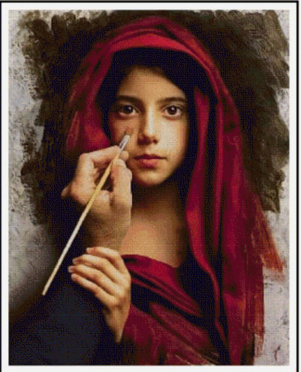 pintura - niñas - предпросмотр