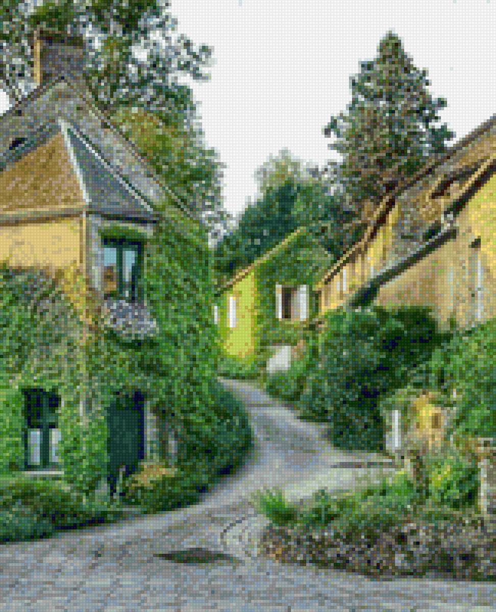 улочка - зелень - предпросмотр