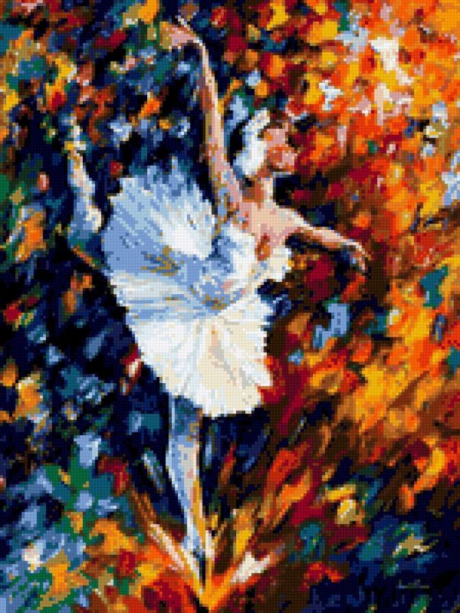 Ballerina - leonid afremov, dance - оригинал