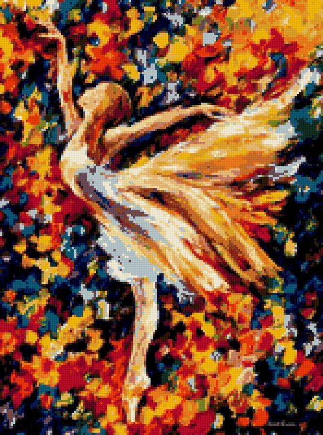 Ballerina - leonid afremov, dance - оригинал