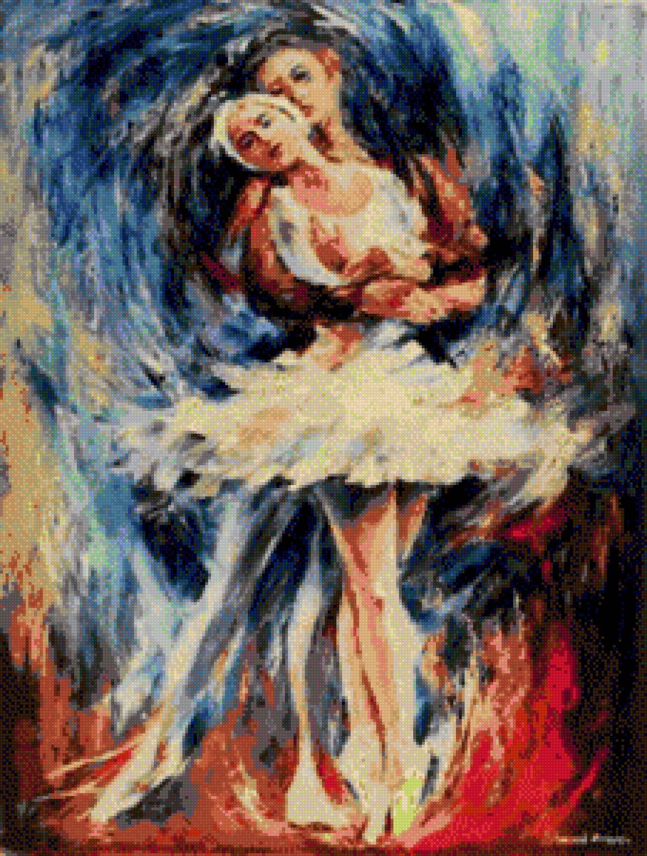 Classical Dance - dance, leonid afremov - предпросмотр
