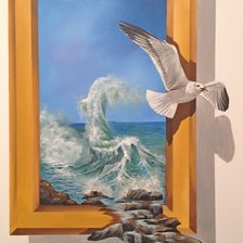 Схема вышивки «Пейзаж»