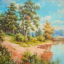 Схема вышивки «полдень»