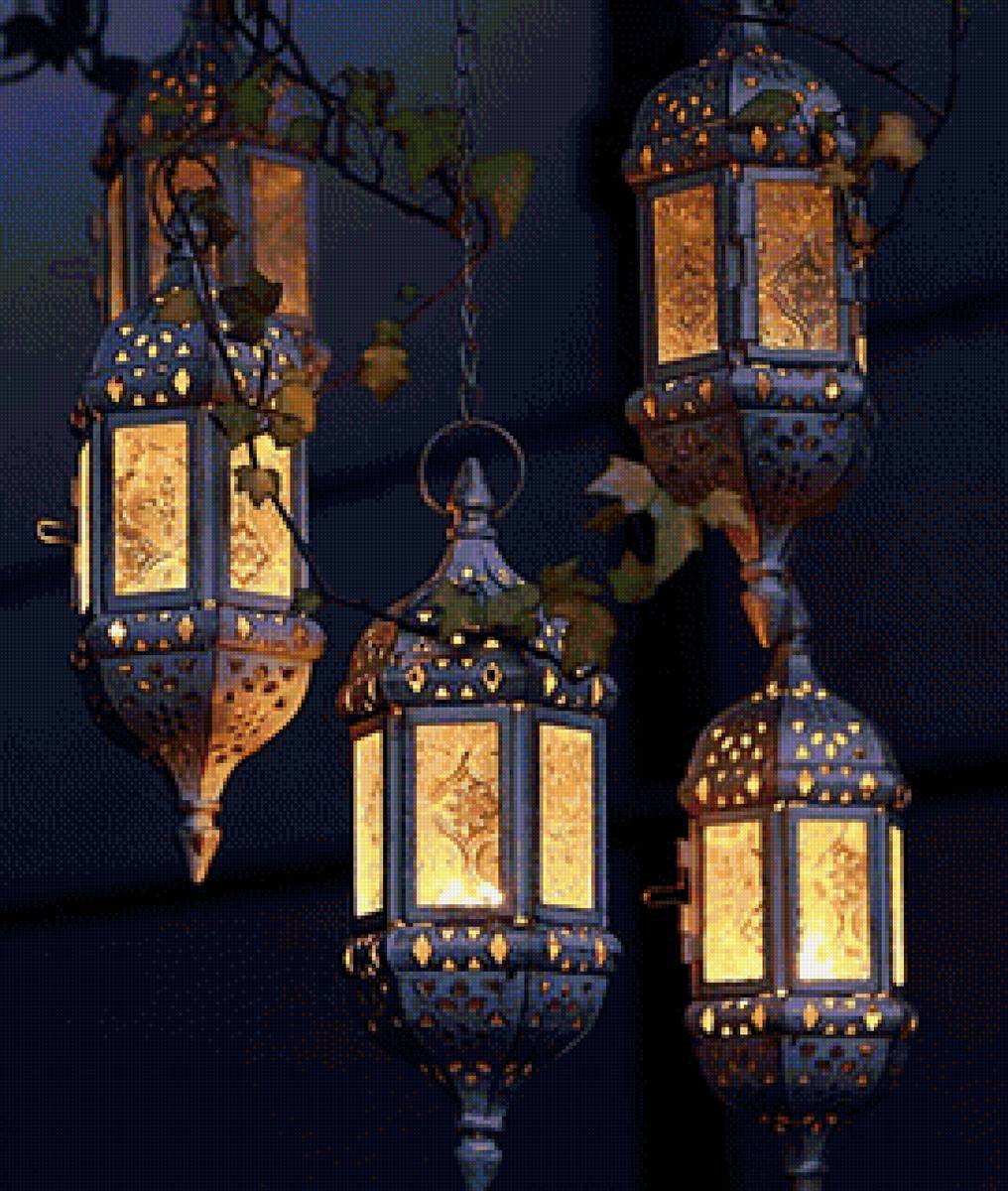 фонарь - натюрморт - предпросмотр