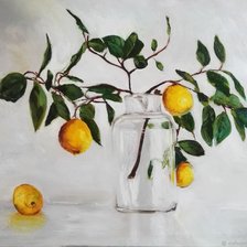 Оригинал схемы вышивки «лимоны» (№2293471)