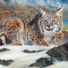 Схема вышивки «Lince.»