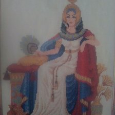 Оригинал схемы вышивки «Королева Египта» (№2293682)