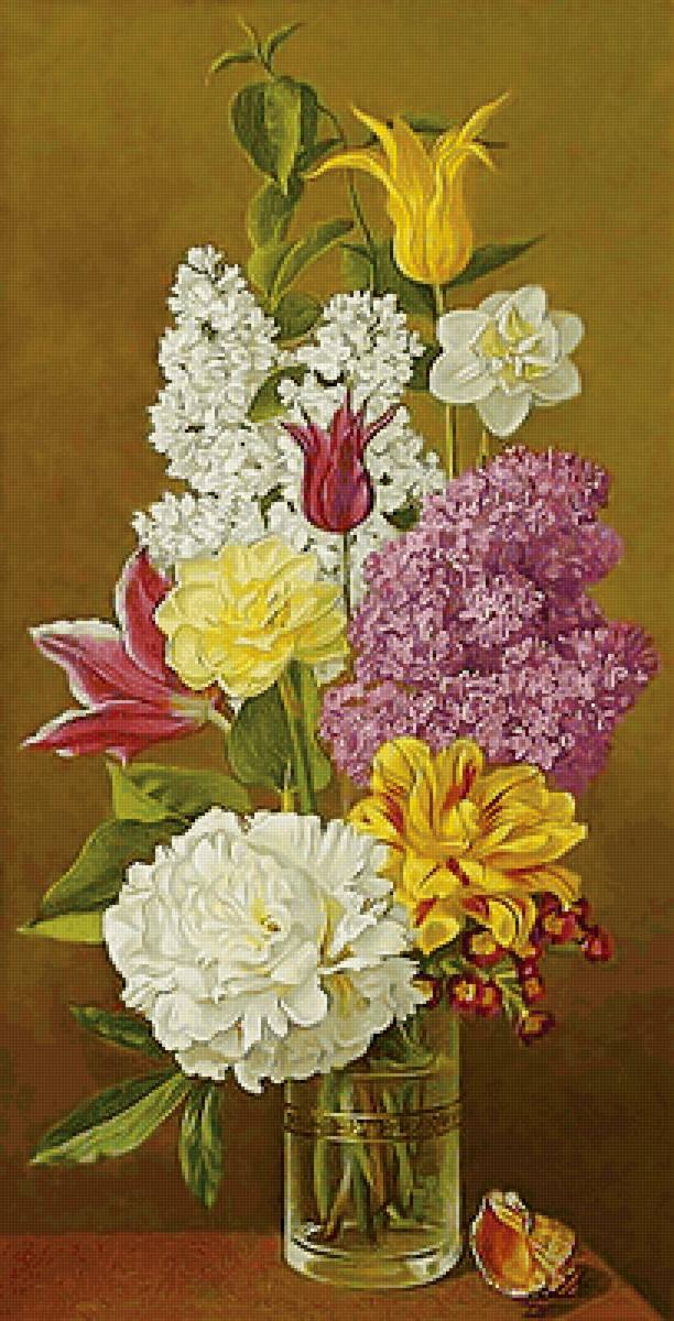 Серия "Букет" - цветы, букет, флора - предпросмотр