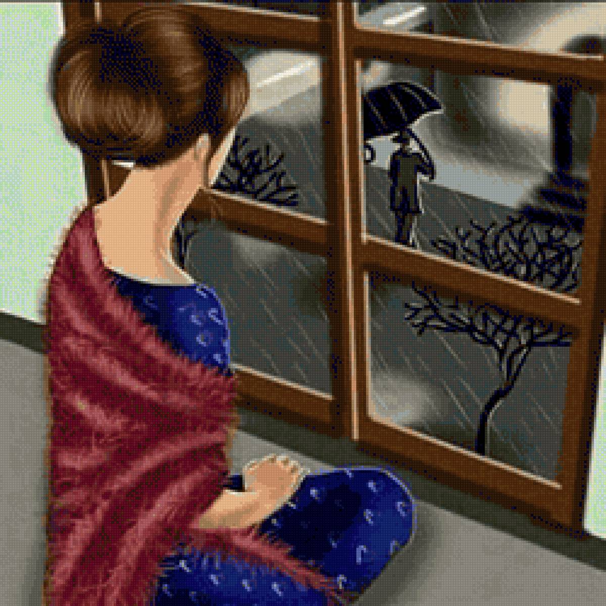 Mirando tras la ventana - предпросмотр