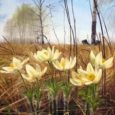 Схема вышивки «Весна»