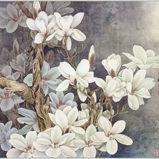 Схема вышивки «Цветы»