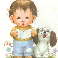 Схема вышивки «Друзья»