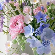 Схема вышивки «Красивый букет»