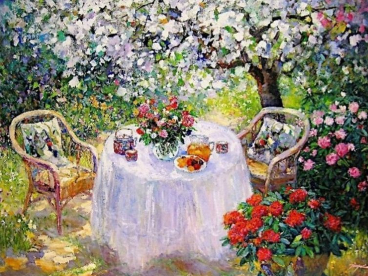 Тинян Чан - чаепитие - оригинал