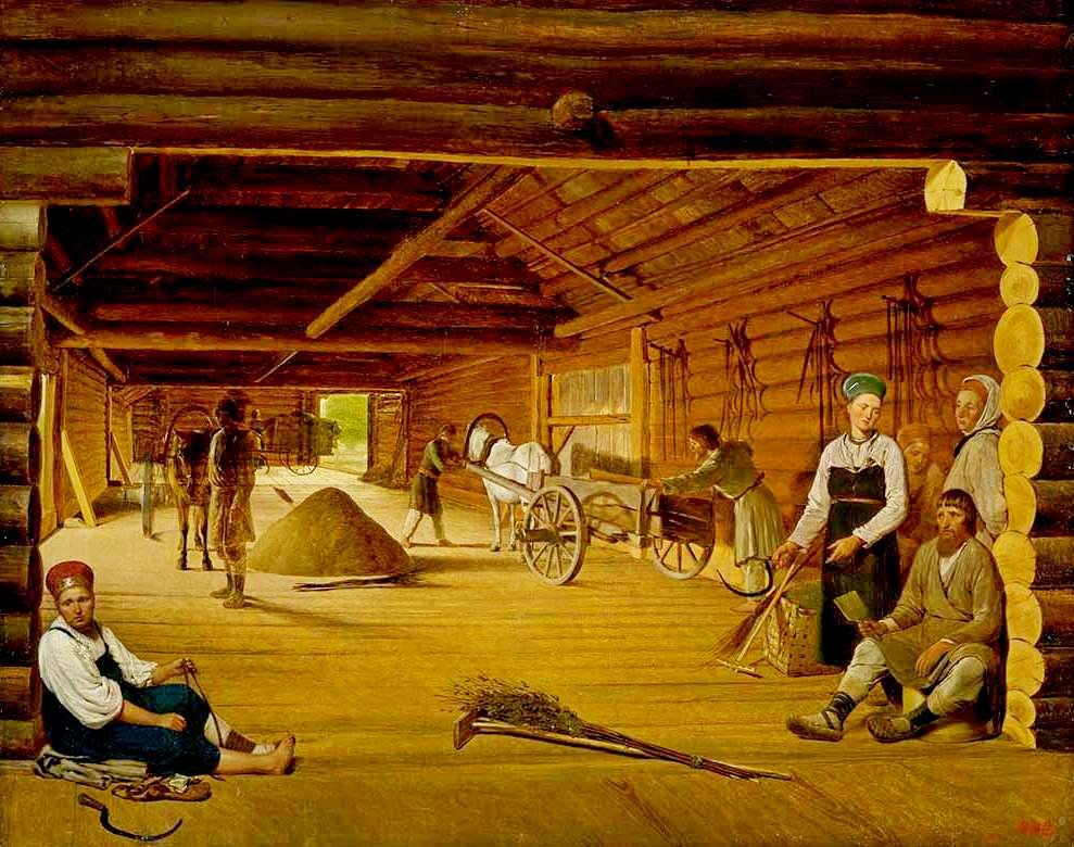 Русь - русь, крестьянский быт, пнк - оригинал