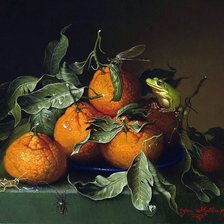 Схема вышивки «мандарины яна мовчан»