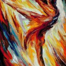 Схема вышивки «Fire Dance»