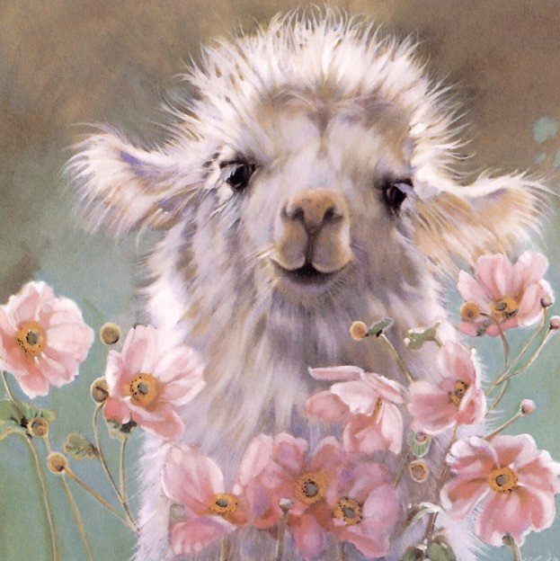 Лето. - цветы, животные, лето - оригинал