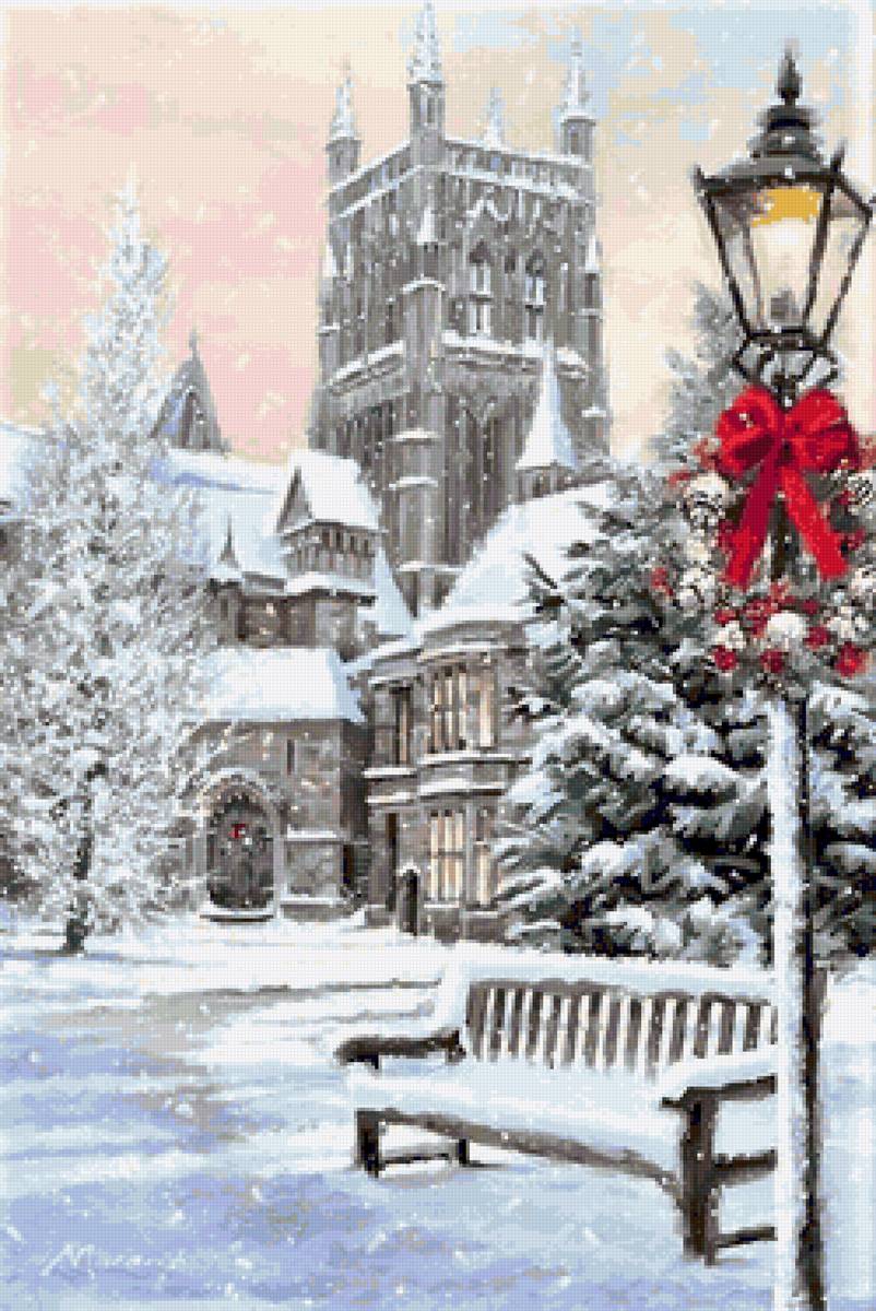 Christmas lightern - пейзажи - предпросмотр