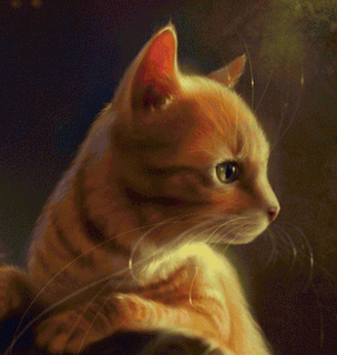 кот - портрет, животные, кот - предпросмотр