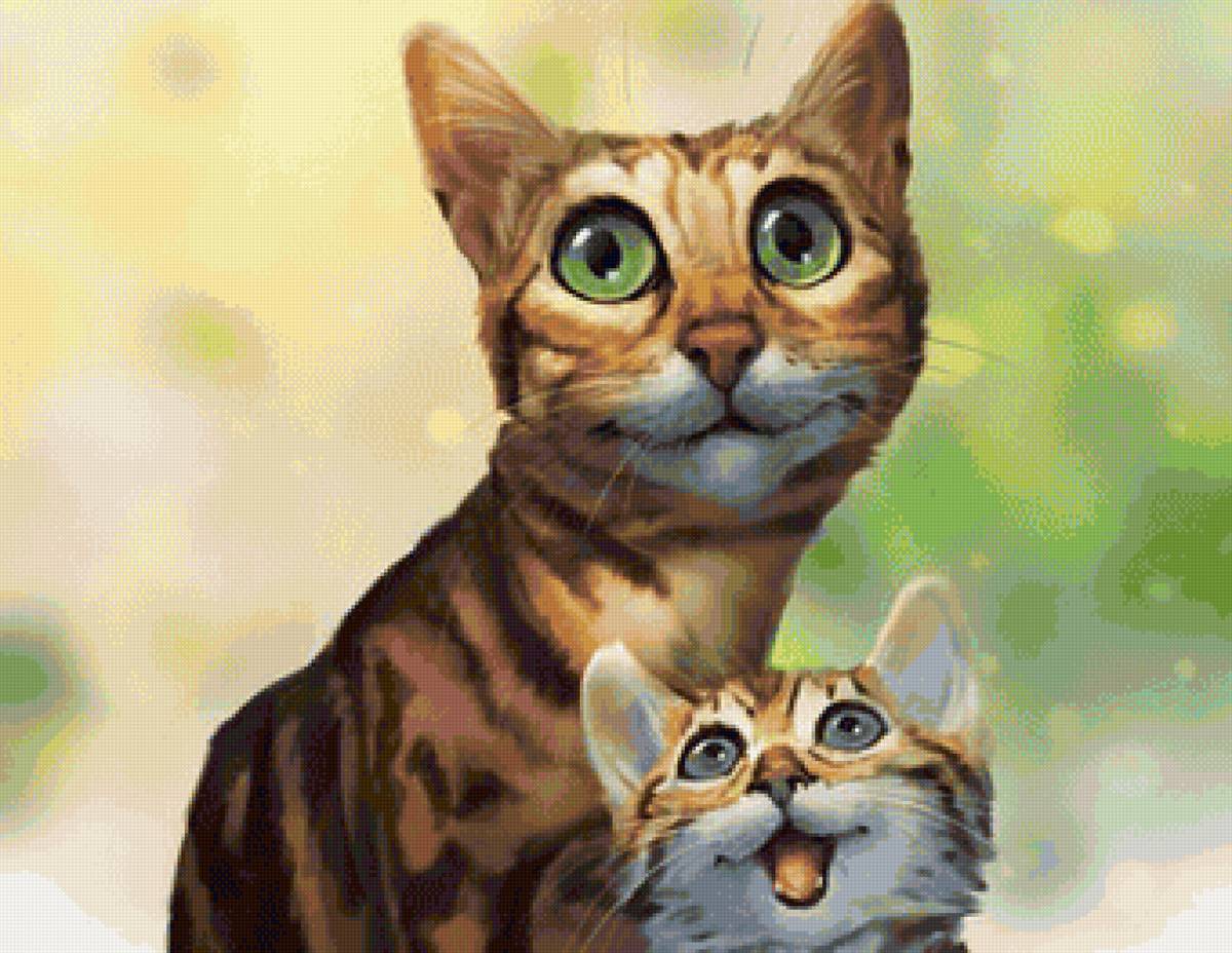 кошки - портрет, кот, животные - предпросмотр