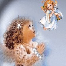 Схема вышивки «Молитва до Ангела.40.20.»