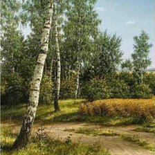 Схема вышивки «Дорога в детство»