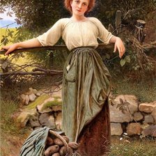 Схема вышивки «dame»