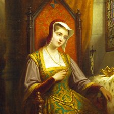 Схема вышивки «королева»