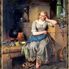 Схема вышивки «dame»