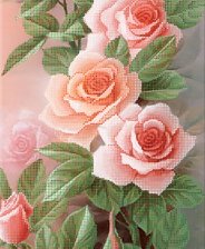 Схема вышивки «ТРИПТИХ РОЗЫ 3»