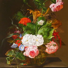 Схема вышивки «цветы»